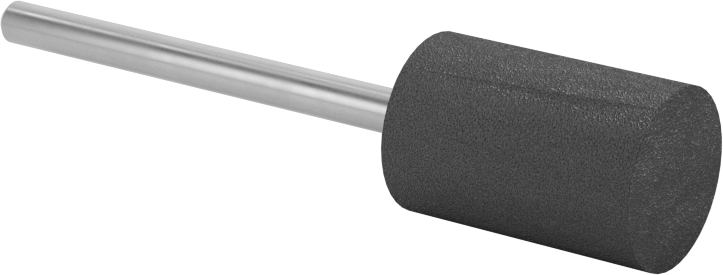 No-Mess Neopren Parlatma Bobi, Yumuşak ve Metal Olmayan Malzemeler için, Silindir, 1/2“ Çap x 3/4” Uzun Baş