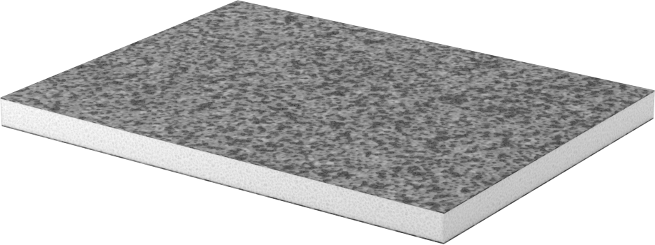 Yastıklı Zımpara Pedi, 3" x 4", Parlak Yüzey için, 1600 Kum