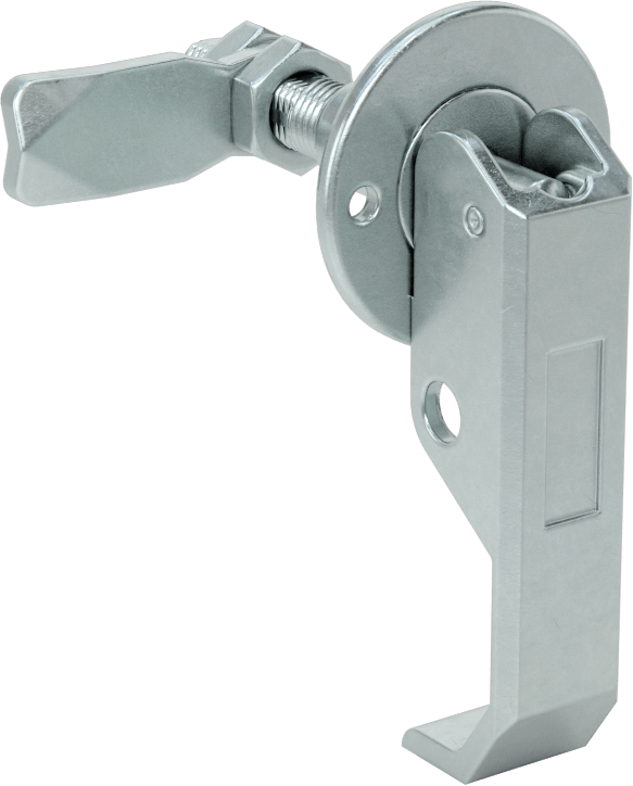 Kaldır ve Çevir L-Kolu Kilitlenebilir Kam, Sıkı Tutuş, Çinko, 1-31/32" Maksimum Kalınlık için