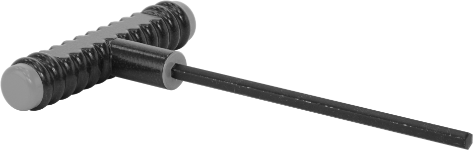 Siyah Oksit Çelik T-Saplı Altıgen Anahtar, 7/32" Tahrik Boyutu, Ultra Grip, 6-13/16" Toplam Uzunluk