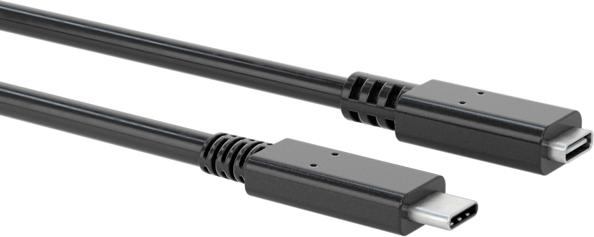 USB Kablosu, USB Standart 3.2 Gen 1, C Fiş x C Soket, 6 Fit Uzunluk