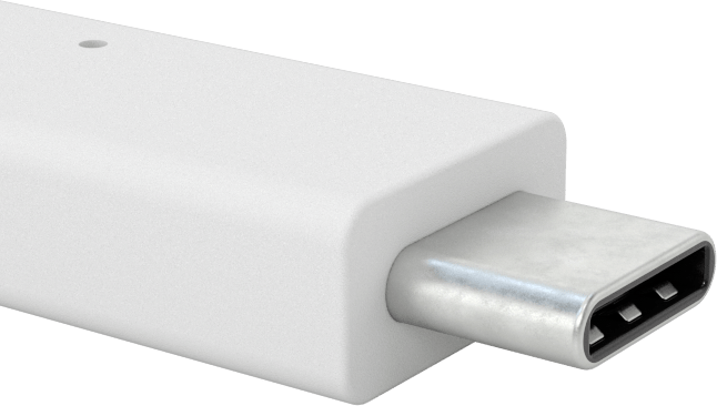 USB Kablosu, USB Standart 3.1 Gen 2, C Fiş x C Fiş, Korumasız, 3' Uzunluk
