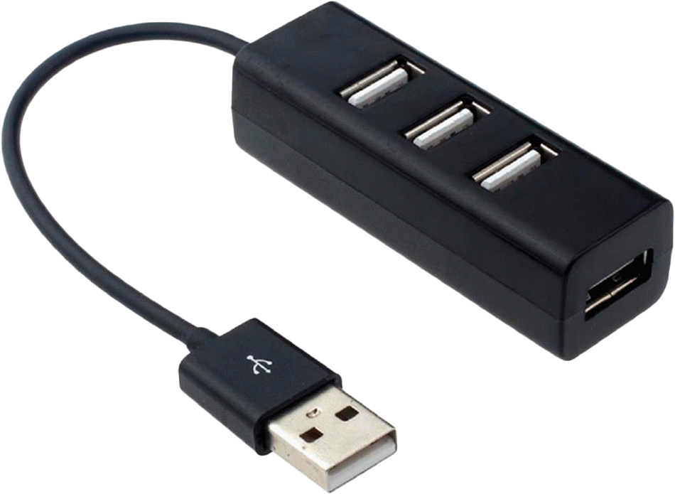 With Female USB-A Connections