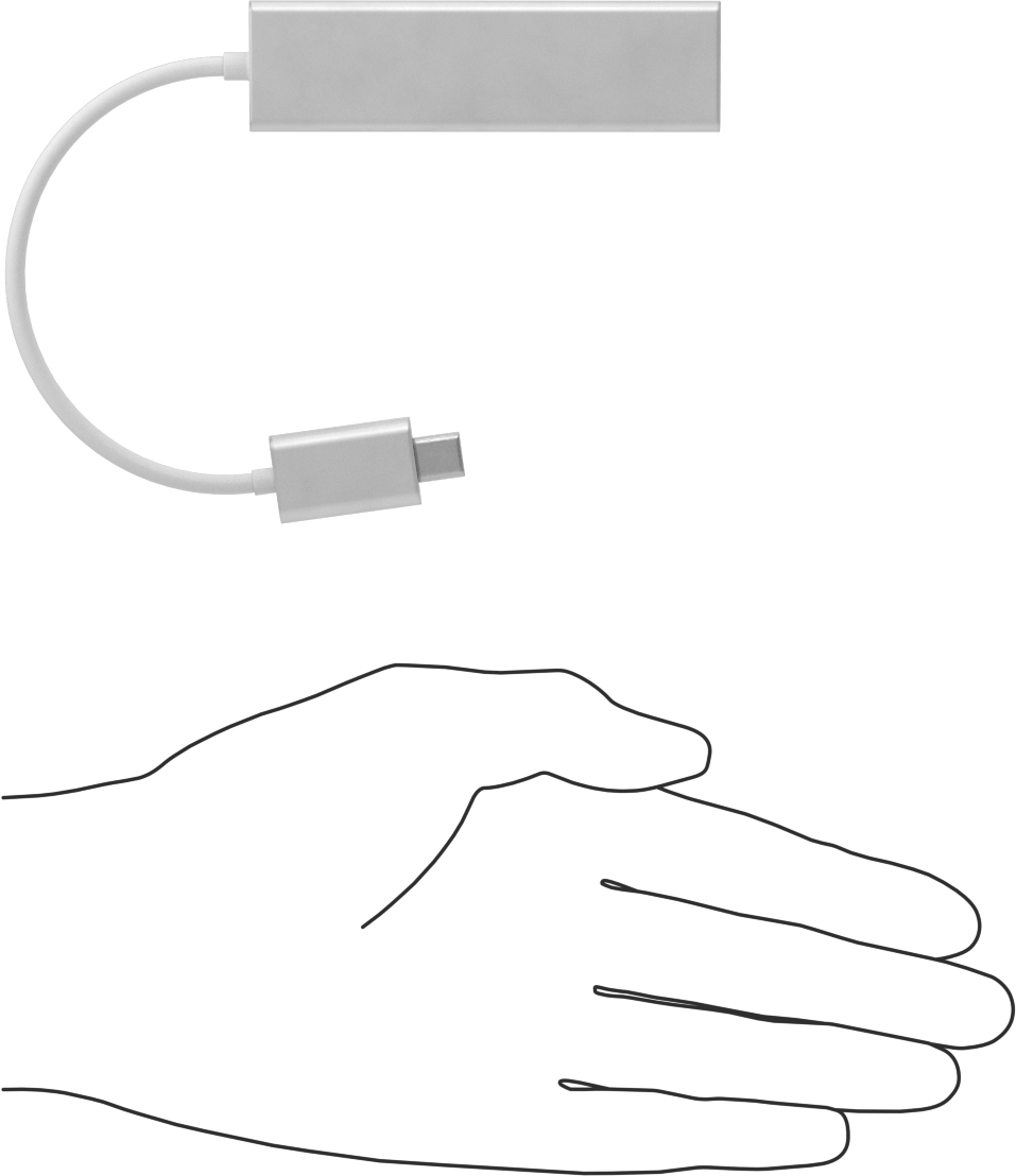 USB Hub, USB 3.2 C x A ve RJ45 Bağlantıları