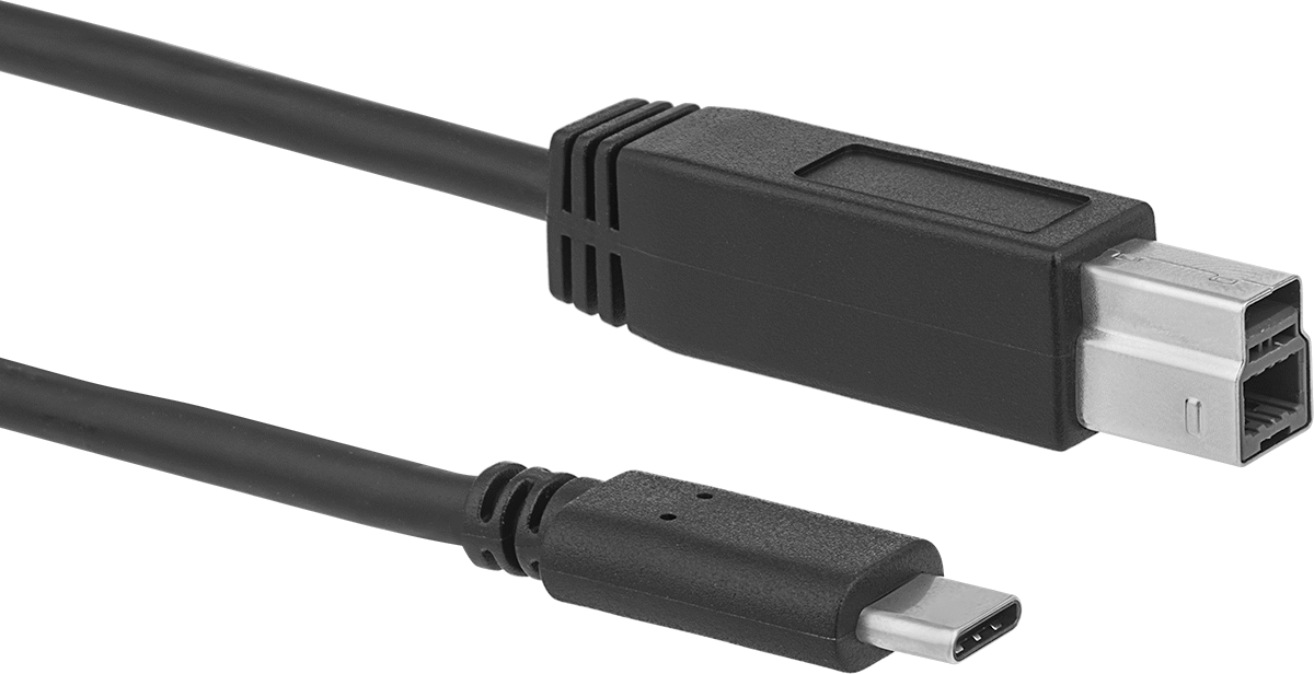 USB Kablosu, USB 3.2 Gen 2 Standardı, C Fişi x B Fişi, 3 Fit Uzunluk
