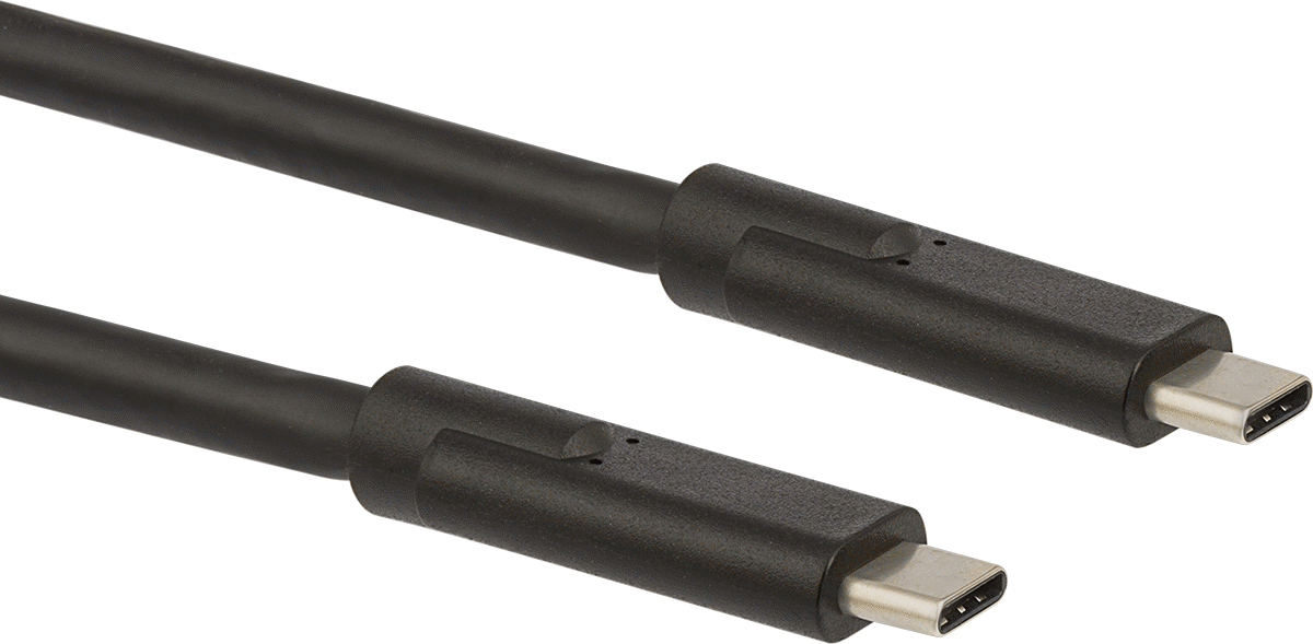 USB Kablosu, USB Standart 3.2 Gen 1, C Fiş x C Fiş, 6-1/2 Fit Uzunluk
