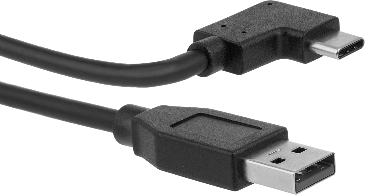 USB Kablosu, USB Standart 3.2 Gen 1, 90°C Fiş x A Fiş, 3 Fit Uzunluk