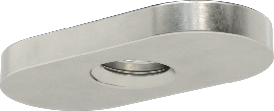 Uç Beslemeli T-Yivli Çerçeve Bağlantı Elemanları, 1" ve 25 mm Ray için Somun, Merkez Deliği, 1/4"-20 Diş