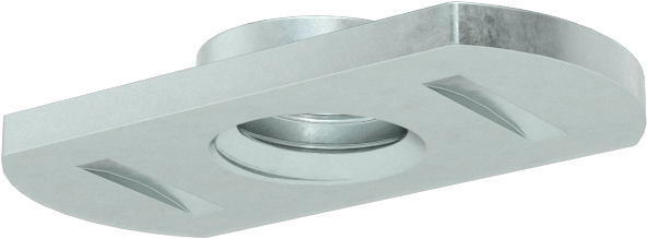 Uç Beslemeli T-Yivli Çerçeve Bağlantı Elemanları, 1,5 inçlik somun, 30 mm ve 40 mm Ray, 5/16"-18 Diş