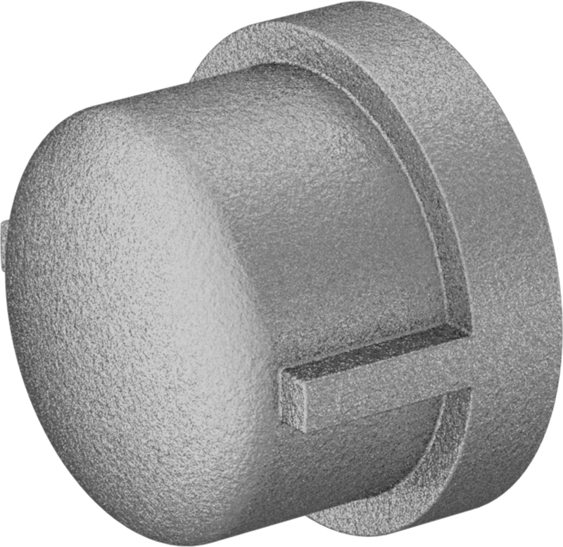 Düşük Basınçlı Boru Bağlantı Elemanı, Bronz Kapak, 1/8 BSPT Dişi