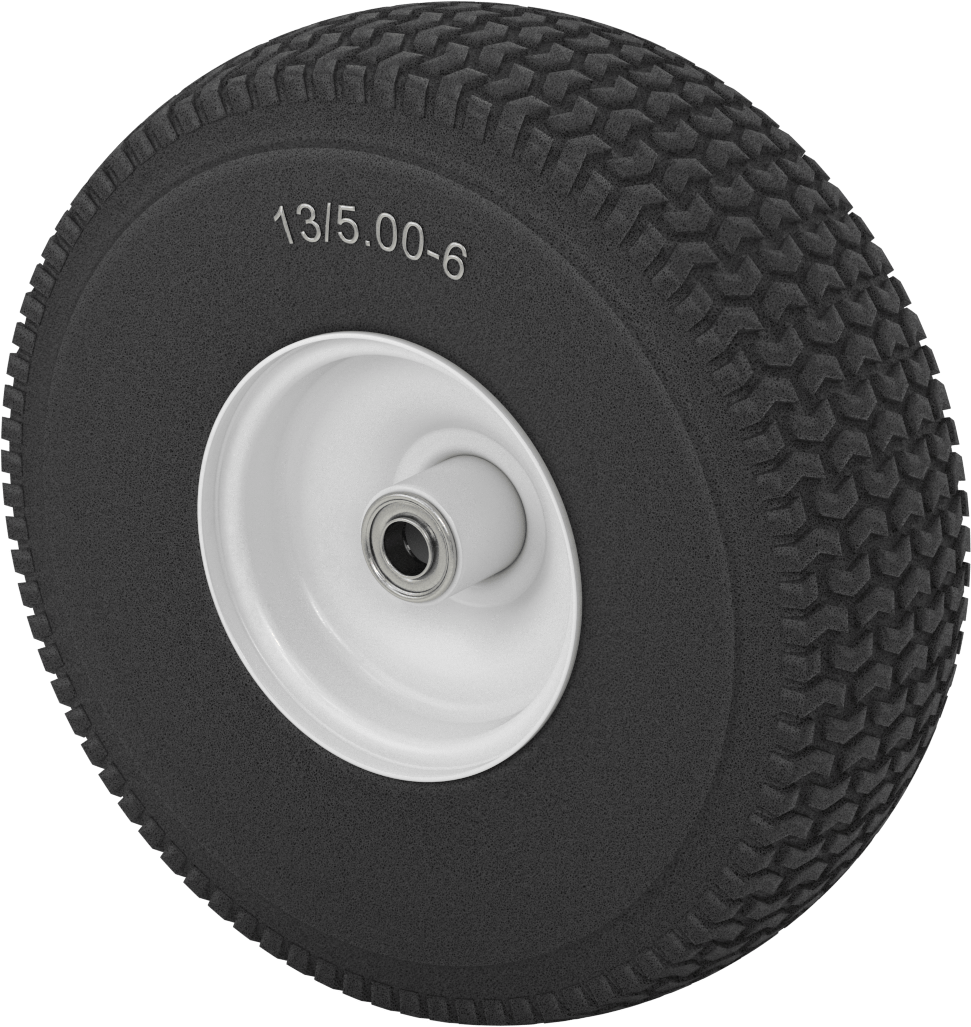 Düz Lastiksiz Tekerlek, 13-5/16“ Çap x 4-1/2” Genişlik