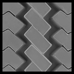 Diagonal Block Tread Pattern