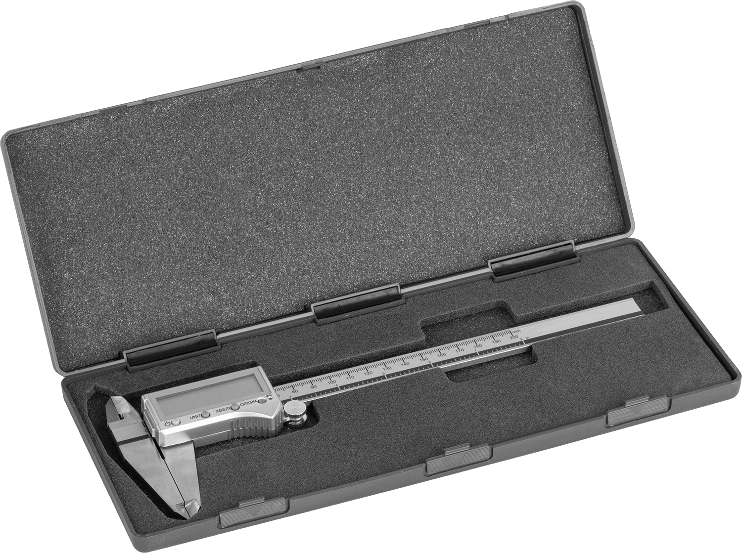 Dijital Kaliper, SPC Veri Çıkışı ile, 0“ ila 8” ve 0 mm ila 200 mm Aralık