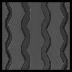 Wavy Line Tread Pattern