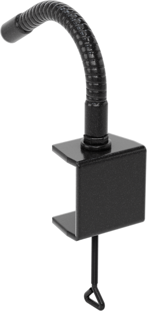 Her Yönde Konumlandırma Kolu, Kelepçeli Tabanlı, 1/4"-20 Bağlantı Parçası, 9" Maksimum Çıkıntı