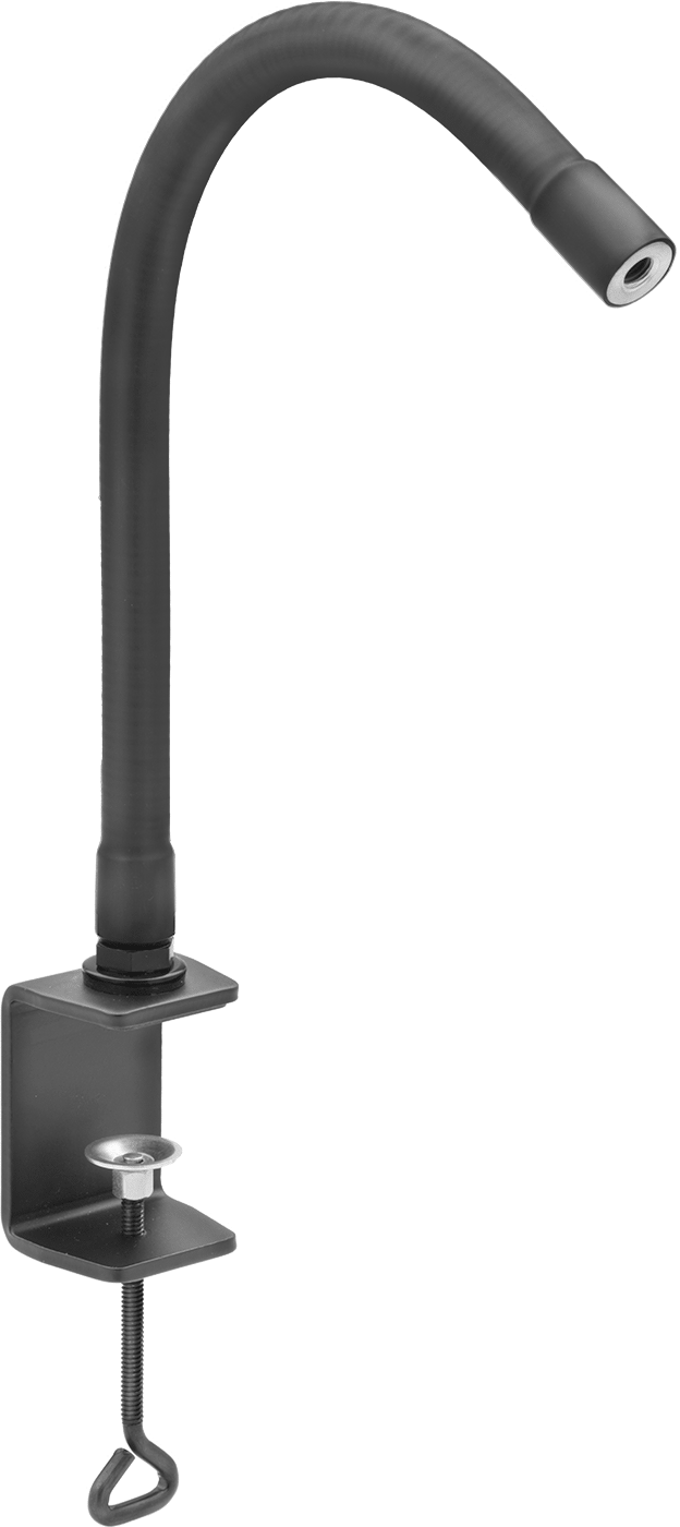 Her Yönde Konumlandırma Kolu, Kelepçeli Tabanlı, 1/4"-20 Bağlantı Parçası, 16" Maksimum Çıkıntı