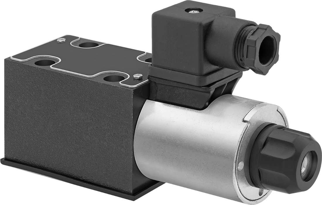 Yön Kontrol Blok Montajlı Hidrolik Valf, Tek Solenoidle Çalışan, D05 Montaj