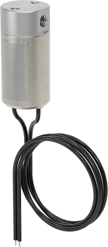 Minyatür Solenoid Açma/Kapama Valfi, 10-32 UNF Dişi, 24V DC, 0,057 Akış Katsayısı