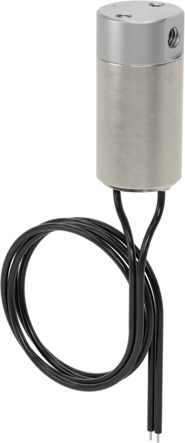 Minyatür Solenoid Açma/Kapama Valfi, 10-32 UNF Dişi, 24V DC, 0,016 Akış Katsayısı