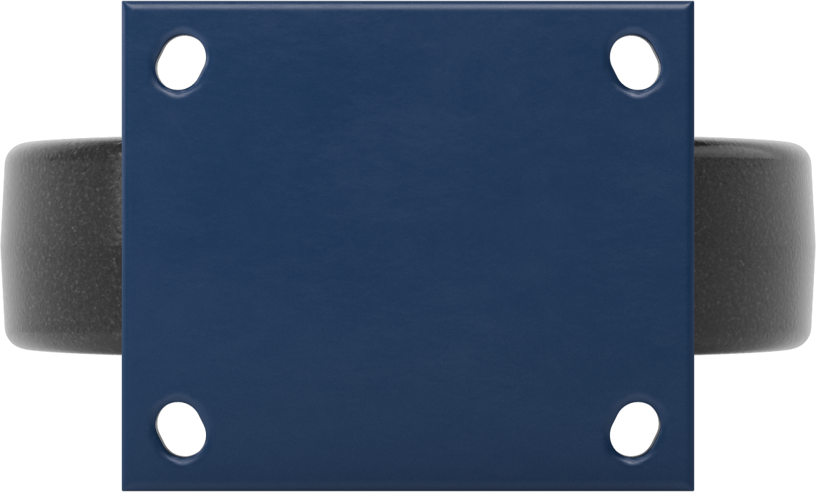 7“ x 6” Plakalı Ekstra Yüksek Kapasiteli Brute Tekerlek, 12" Çaplı Fenolik Tekerlekli Sert