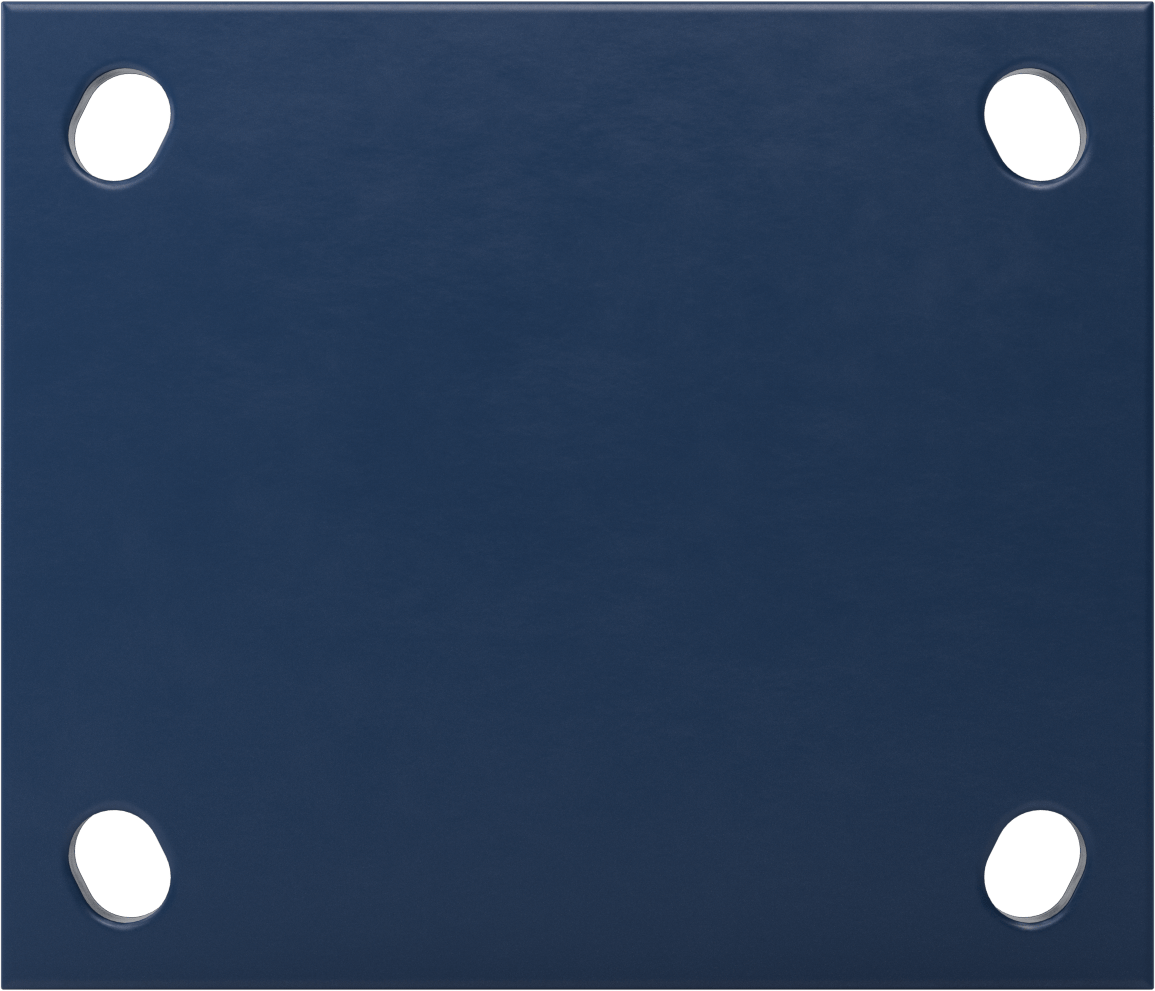 7“ x 6” Plakalı Ekstra Yüksek Kapasiteli Brute Tekerlek, 6 inç Çapında Fenolik Tekerlekli Sert