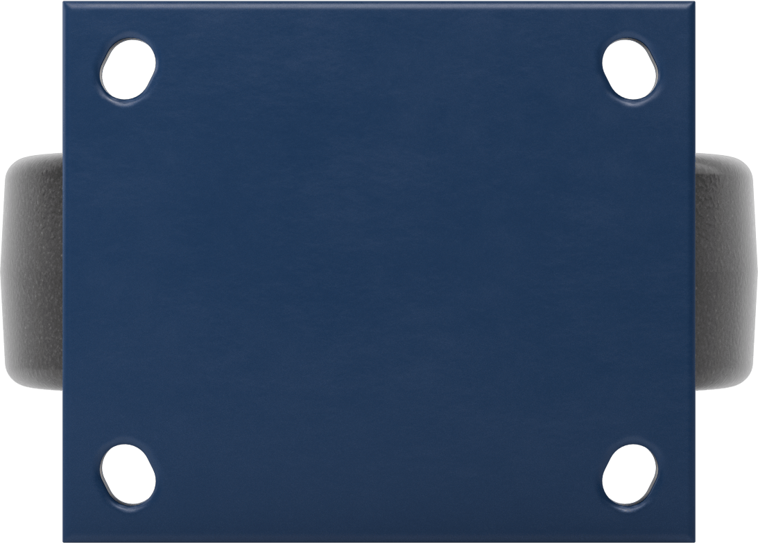 7“ x 6” Plakalı Ekstra Yüksek Kapasiteli Brute Tekerlek, 10" Çaplı Fenolik Tekerlekli Sert