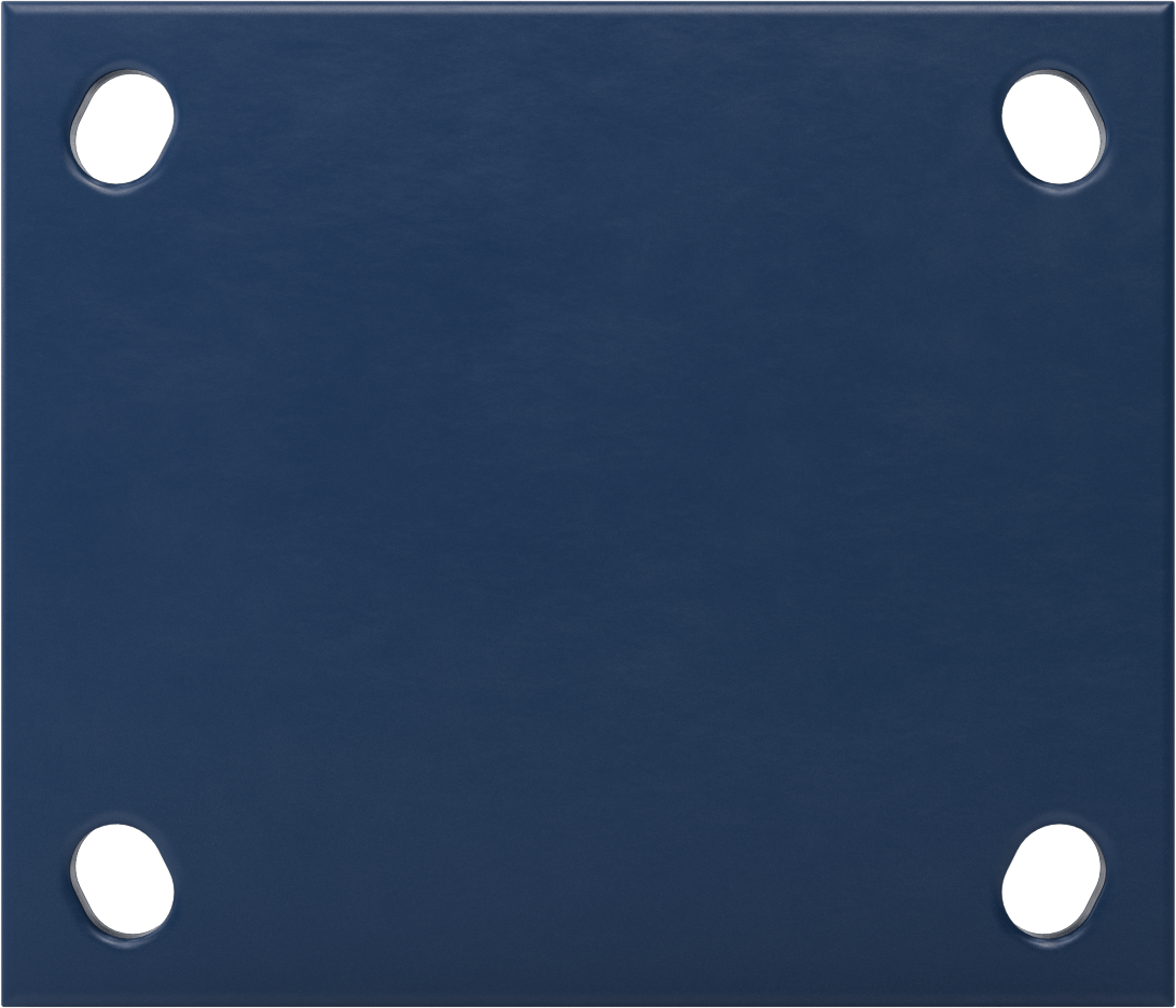 7“ x 6” Plakalı Ekstra Yüksek Kapasiteli Brute Tekerlek, 8 inç Çaplı Fenolik Tekerlekli Sert
