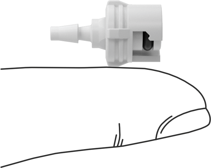Hava ve Su için Plastik Hızlı Bağlantı Kesme Tüp Bağlantısı, 3 mm Dikenli Boru İç Çapı için Düz Plug, 3/32 Bağlantı Boyutu