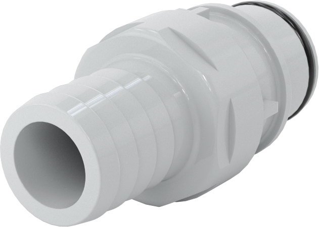 Hızlı Bağlantı Kesme Tüp Bağlantısı, Plug, 3/8 Boyutu, 5/8" Hortum İç Çapı için