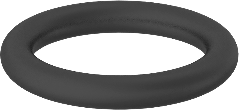 Yağa Dayanıklı Mil. Spec. Buna-N O-Ring, 1/16 Kesirli Genişlik, Dash No. 012, -20° ila 250°F