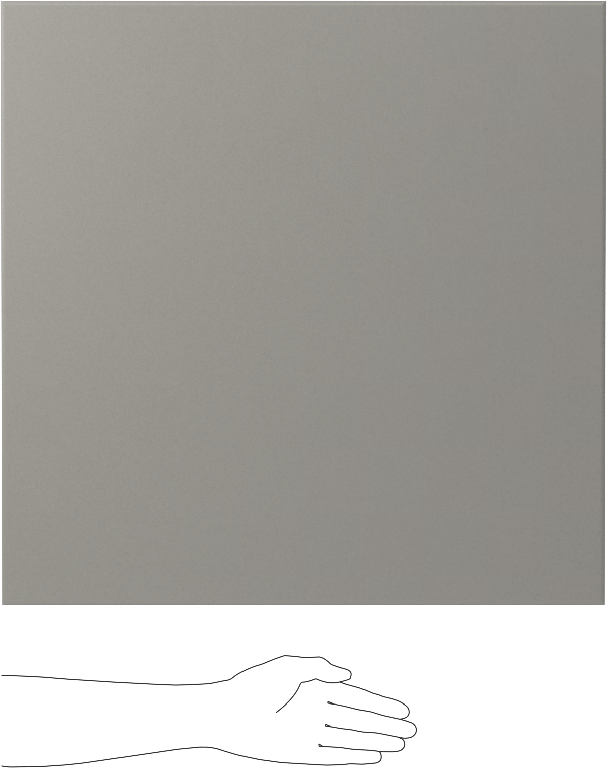 Gıda Endüstrisi Yüksek Sıcaklık Silikon Köpük Levha, Arka Yüzü Yapışkanlı, Ultra Pürüzsüz, 1/4" Kalınlık, 24" x 24"