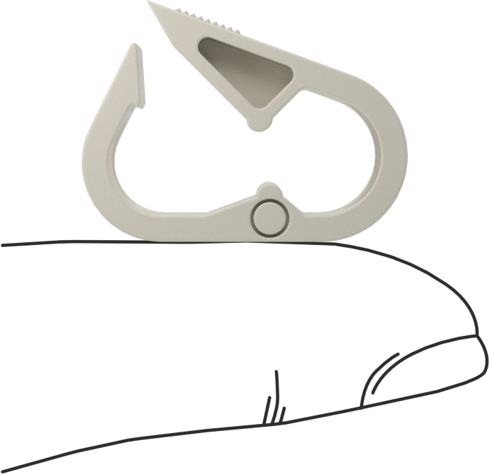 Temassız Akış Ayar Valfi, Tırnaklı Tutamak, Asetal, 3/32“ ila 1/4” dış çaplı boru için