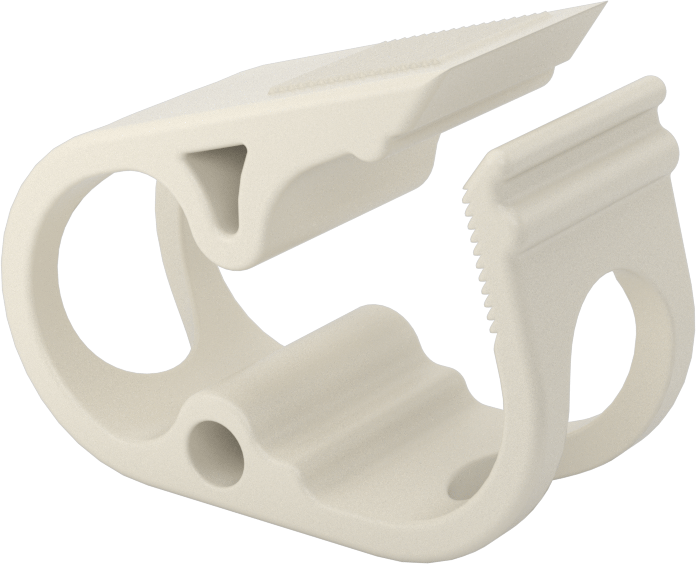 Temassız Akış Ayar Valfi, Tırnaklı Tutamak, Asetal, 3/32“ ila 7/16” Boru Dış Çapı için