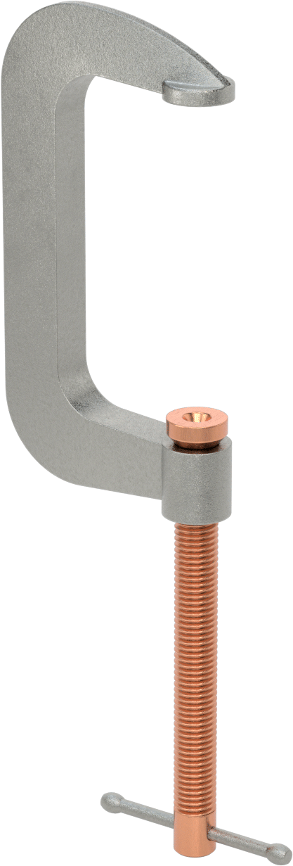 Hafif Alüminyum C-Kelepçesi, Kayan T-Kolu, 0“ ila 4-5/8” Açıklık
