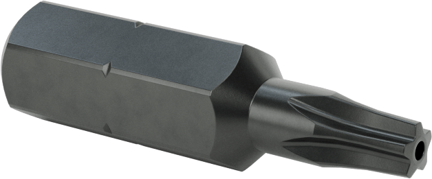 Kurcalamaya Dayanıklı Torx Plus Ucu, Ipr10, 1/4" Altıgen Şaft