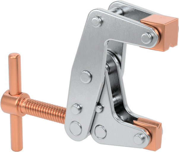 Bükülmeyen C-Kelepçesi, Çelik, T-Saplı, 0“ - 3/4” Açıklık