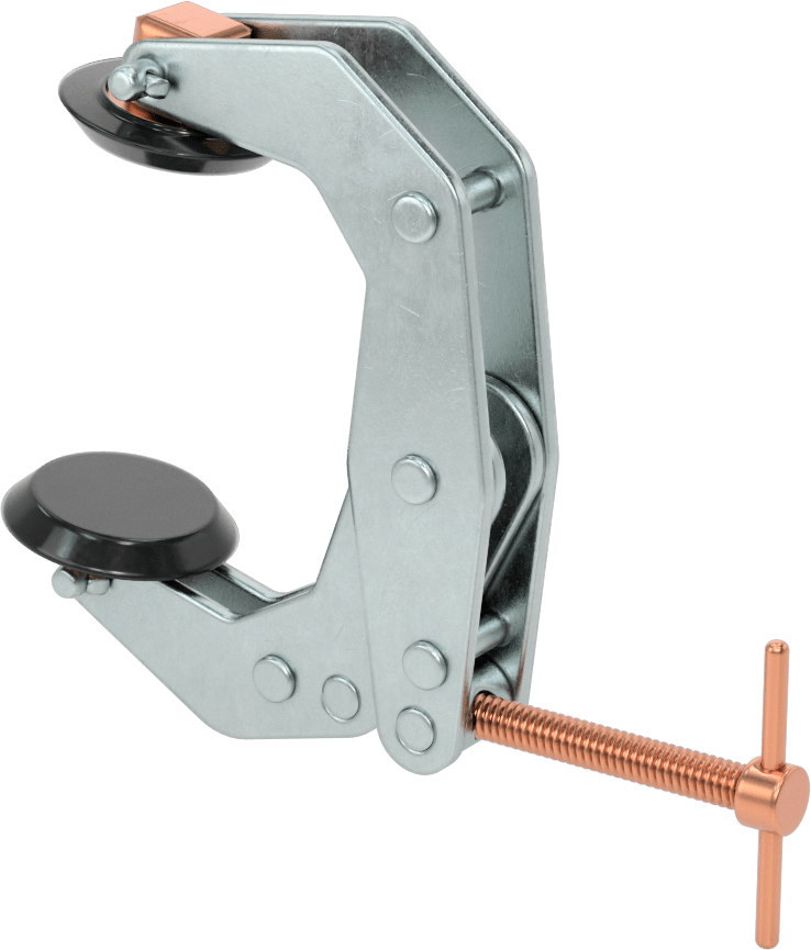 Bükülmeyen C-Kelepçesi, Çizilmez, 0“ ila 2-1/4” Açıklık