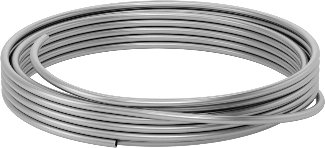 İçme Suyu için Yüksek Basınçlı Bakır Boru, 1/2 Boru Boyutu, 5/8" OD, 0,049 inç Duvar Kalınlığı, Bobin