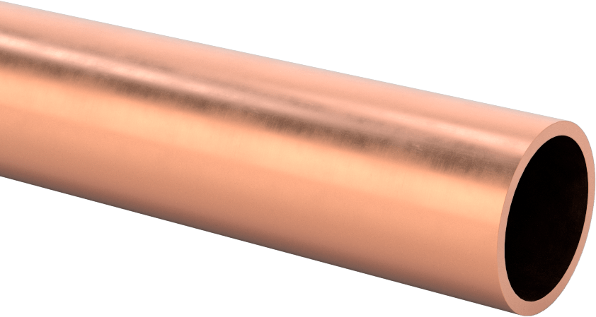 İçme Suyu için Yüksek Basınçlı Bakır Boru, 3/4 Boru Boyutu, 7/8" OD, 0,065" Duvar Kalınlığı, Bobin