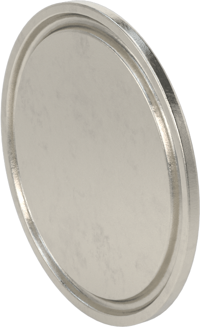 2" Dış Çaplı Boru için 316/316L Paslanmaz Çelik Kapak Yüksek Parlaklıkta Hızlı Kelepçeli Sıhhi Boru Bağlantı Elemanı