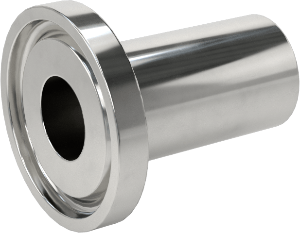 Yüksek Parlaklıkta Hızlı Sıkıştırmalı Sıhhi Boru Bağlantı Elemanı, 316/316L Paslanmaz Çelik Adaptör, 1/2“ Boru x 1/4” Alın Kaynağı Dış Çap