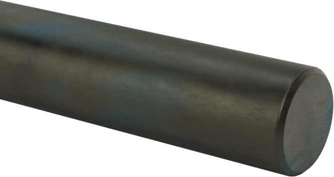 Ultra Yüksek Sıcaklık Molibden Çubuk, 1/4" Çap x 3 Fit Uzunluk