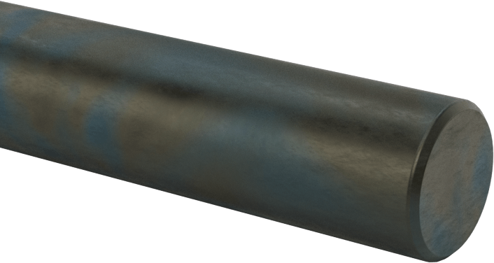 Ultra Yüksek Sıcaklık Molibden Çubuk, 3/8" Çap x 6 Fit Uzunluk