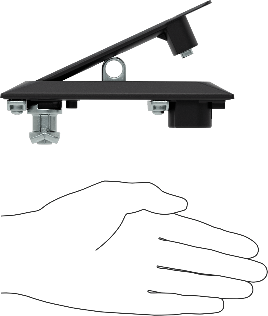 Swing-Handle Altıgen Tahrikli Kilitlenebilir Kam Kilidi