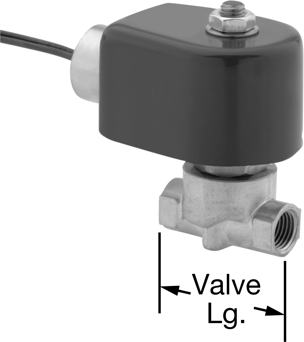 Pirinç Gövde Solenoid Açma/Kapama Vanası, Kriyojenik Sıvılar için, 1/4 NPT Dişi