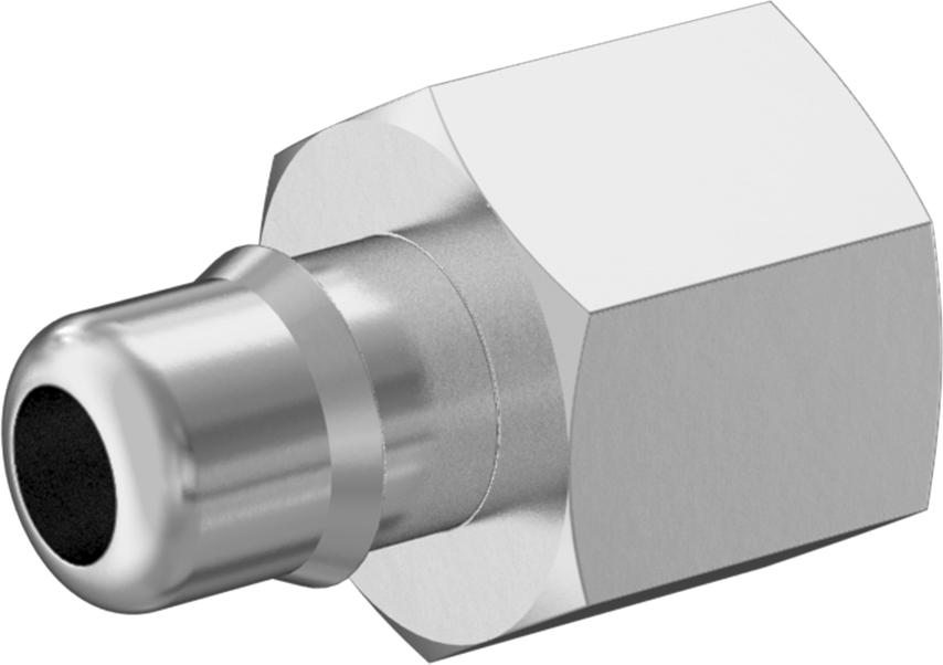 Alüminyum Düşük Basınçlı Dikenli Boru Bağlantı Parçası, Hava ve Su için, 3/8" Boru x 1/4 NPT Dişi için Adaptör
