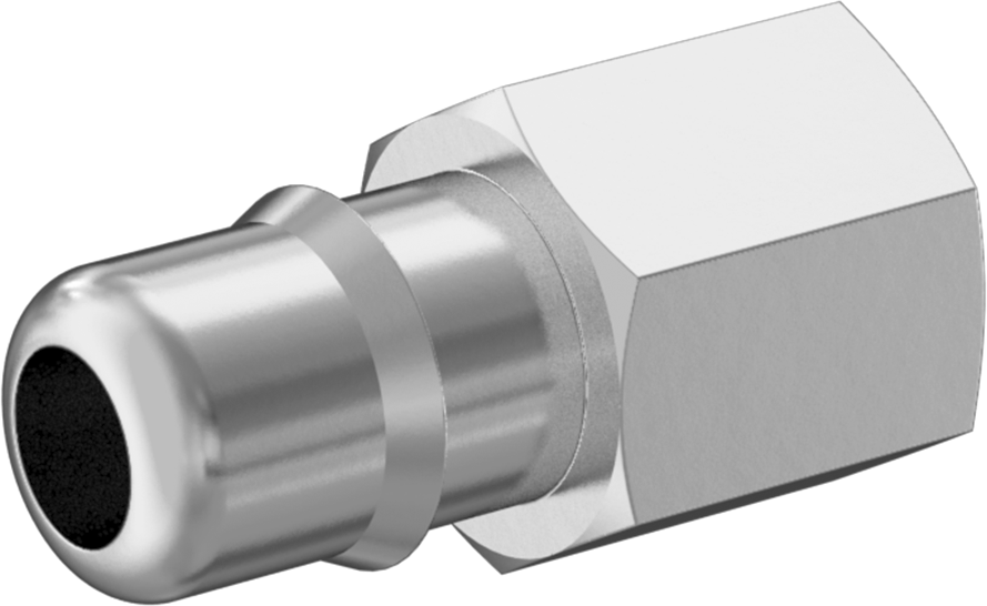 Alüminyum Düşük Basınçlı Dikenli Boru Bağlantı Parçası, Hava ve Su için, 1/2" Boru x 1/4 NPT Dişi için Adaptör