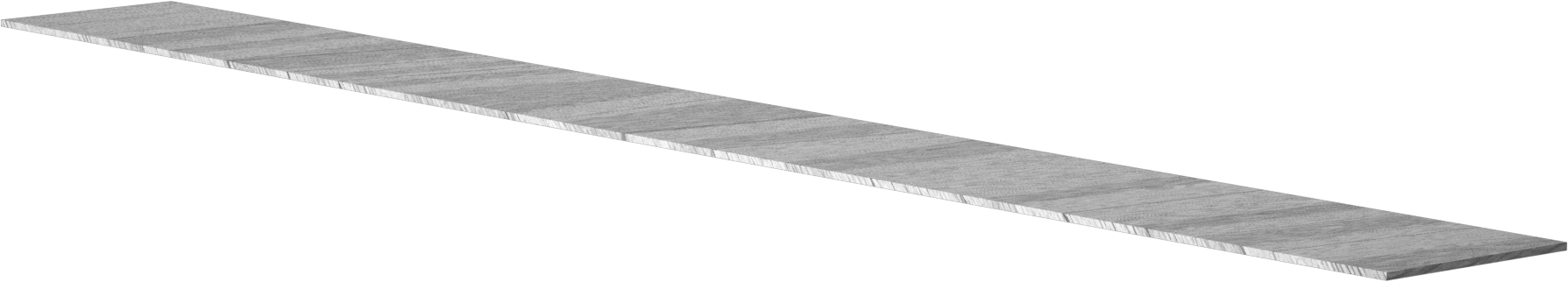 Balsa Ahşap Şerit, 1/8" Kalınlık, 4" Genişlik, 36" Uzunluk