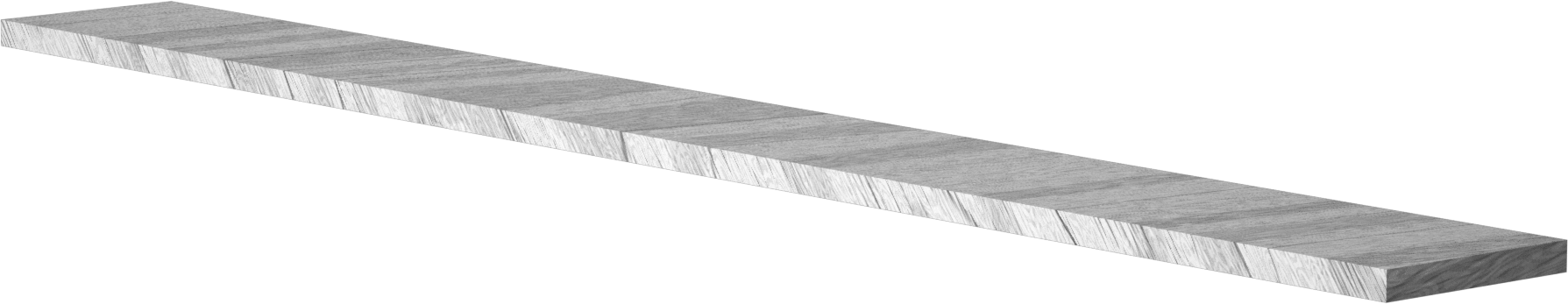 Balsa Ahşap Şerit, 1/2" Kalınlık, 4" Genişlik, 36" Uzunluk