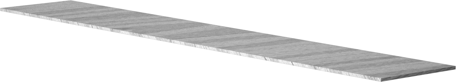 Balsa Ahşap Şerit, 3/16" Kalınlık, 6" Genişlik, 36" Uzunluk